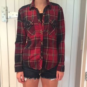 Flannel Long-Sleeve Shirt